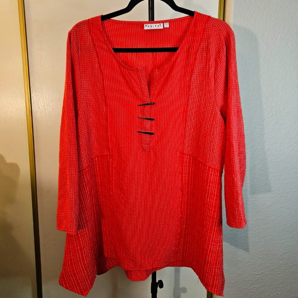 Habitat Women's Top/Coral Pink Size L/Tunic
